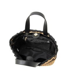 LANVIN en Bleu ロタン かごバッグ