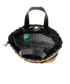 LANVIN en Bleu ロタン かごバッグ