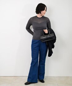 woadblue ＜坪田あさみさんコラボ＞LOTUS ロータス デニムパンツ