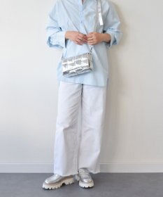 INTER-CHAUSSURES 【ANDREA CARDONE】イントレチャートレザーショルダーバッグ