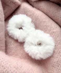 WEGO L2Pファーヘアゴム