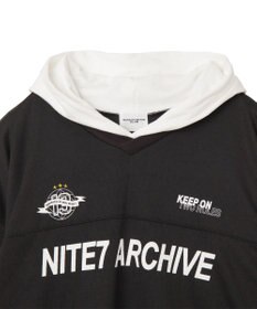 WEGO メッシュレイヤードTパーカー（LS）