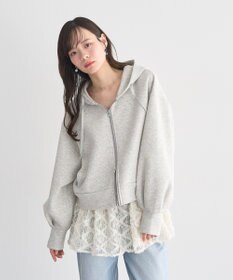 earth music&ecology エアもちフーディブルゾン