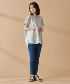 ANY 【洗濯機可能】ライトリネンクロス　チュニック