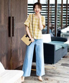 Tiaclasse 【洗える】ゆったりシルエットの幅広カフスブラウス