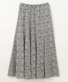 ANY 【洗濯機可能/ウエストゴム】プリントマーメイドスカート