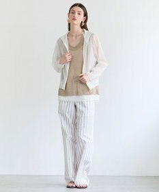 BEIGE， SIDERITE / シアージップフーディーニット
