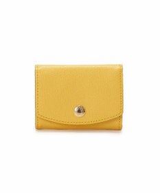TOPKAPI 【TOPKAPI】角シボ型押し・ラウンドフラップ  三つ折り 財布 COLORATO コロラート