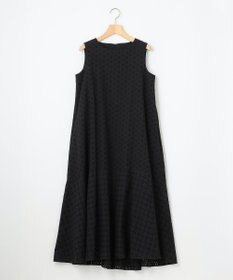 組曲 S 【WEB限定】エンブロイダリーレース ノースリーブワンピース