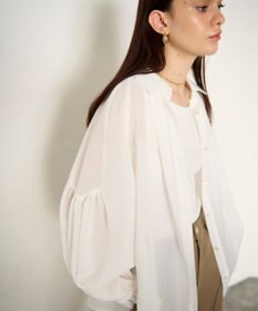 GRACE CONTINENTAL ドルマンボリュームシャツ