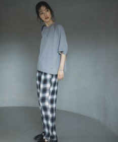 Green Parks トレーナー風ニットプルオーバー