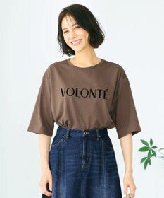 ANY L 【洗える】フロッキーロゴ Tシャツ