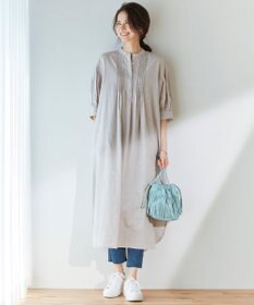 23区 【CLASSY.6月号掲載】MARCO MASI レザーフリンジ ミニ巾着 バッグ