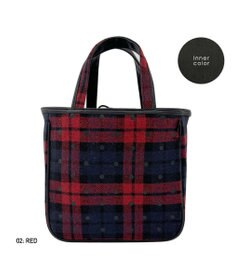 ROOTOTE 1344【フェルト生地】LT.スクエア.ドットチェック-A