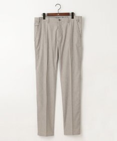 JOSEPH ABBOUD 【キングサイズ・ウエストも伸びる！/ストレッチ】ミックスリネンシャンブレーパンツ