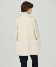 GRACE CONTINENTAL モヘアシャギーベスト