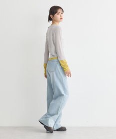 earth music&ecology レイヤードシアープルオーバー