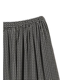 AMERICAN HOLIC 幾何学柄裾ティアードスカート