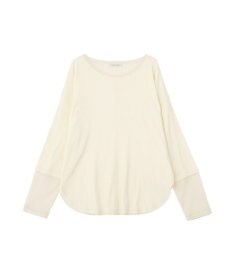 Green Parks 袖チュールリブプルオーバー