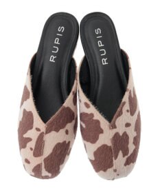 Green Parks ＲＵＰＩＳ．アニマル柄スクエアトゥミュール