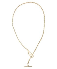 Green Parks ｅｖｅｒｙ　ｗａｌｋ．　マンテルチェーン編みネックレス