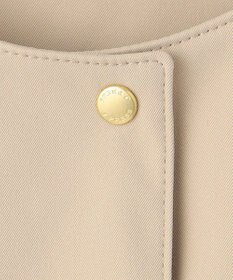 J.PRESS LADIES 【洗える】ソロテックス ドライツイル ノーカラー コート