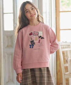 組曲 KIDS 【110-140cm】ロンドンスタンプ トレーナー