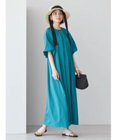 AMERICAN HOLIC 接触冷感バルーンスリーブワンピース