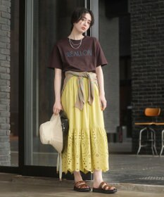 Green Parks 衿付きニットカーディガン