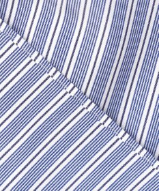 J.PRESS MEN 【PREMIUM PLEATS / 形態安定】イングリッシュストライプ ドレスシャツ / B.D.