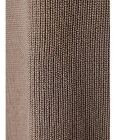 CRAFT STANDARD BOUTIQUE 【2点セット】洗える 60/2 14G片畦Vネックベスト+ロンTEE SET