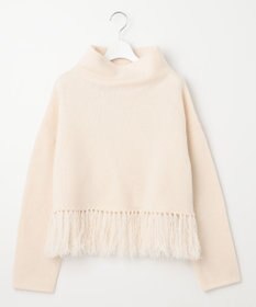 23区 【SLOW/一部店舗限定】ニットトータル フリンジ ニット