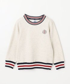 J.PRESS KIDS 【100-130cm】トリコリブコンビボーダー ミニ裏毛 トレーナー