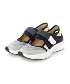 MODE ET JACOMO <MODE ET JACOMO>【軽量】厚底ベルテッドスニーカー