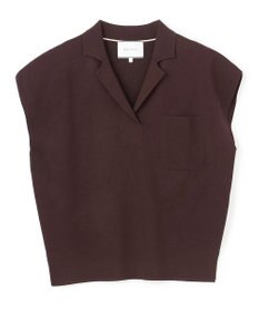 BEIGE， NADIA / ストレッチ スキッパーニット