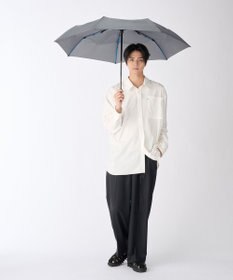 MOONBAT 【3秒でたためる傘/耐風】urawaza 無双(ウラワザ ムソウ)  折りたたみ傘 無地  58cm