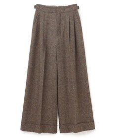 uncrave ネップツイード パンツ（uncrave WHITE）