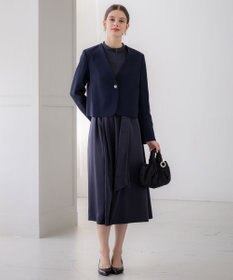 23区 S 【APPLAUDIR】クリアジョーゼット 3WAYコンパクトジャケット