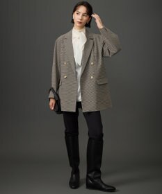 自由区 L 【顔まわり華やか】シアーボウタイ ブラウス