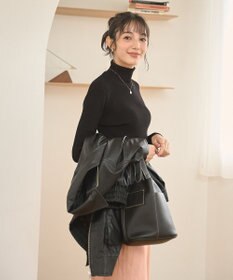 WEGO 【手洗い可】タートルネックニット