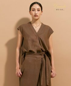 BEIGE， CAROLE / ペプラムブラウス