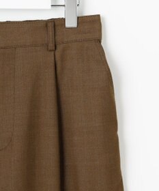 自由区 【SHIHOさん着用】デニムライクツイルカーブテーパード パンツ