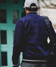 23区GOLF 【MEN】【ウォッシャブル】フルジップニットブルゾン