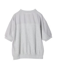 Green Parks ワッフル布帛ドッキングプルオーバー