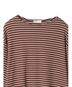 CRAFT STANDARD BOUTIQUE ボーダーワッフルプルオーバー