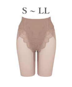 BRADELIS New York 【BRADELIS New York】メッシュシェイプガードル 1枚履き可能 補整 ガードルショーツ 太もも細見え ヒップアップ