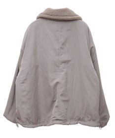 Green Parks リバーシブルコンビボアブルゾン