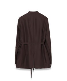 JOSEPH ソフトコットンシルク　ノーカラージャケット