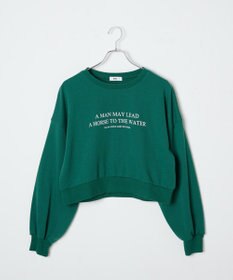 WEGO クロップドスウェット