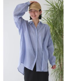 AMERICAN HOLIC カルゼギャザーシャツチュニック